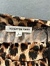 Perseption Concept Animal Print Brown Long Sleeve Blouse Size L - photo 7