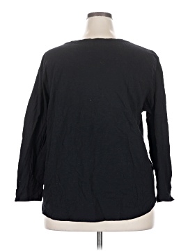 Ann Taylor LOFT 3/4 Sleeve T-Shirt (view 2)