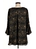 La Roque Black 3/4 Sleeve Silk Top One size - photo 2