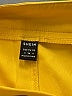 Shein 100% Polyester Solid Yellow Shorts Size 4 - photo 3