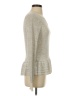 Rebecca Taylor Tweed Silver Pullover Sweater Size XS - photo 4
