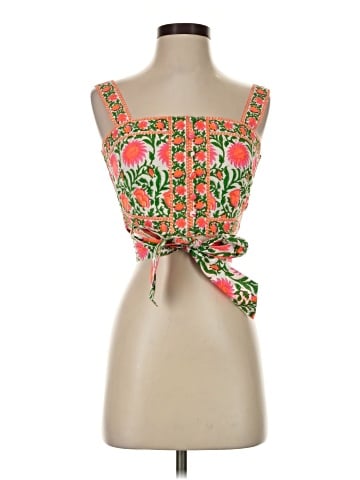 Pink City Prints Sleeveless Blouse (view 1)
