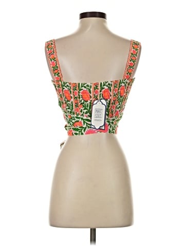 Pink City Prints Sleeveless Blouse (view 2)