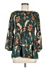 Ninety 100% Polyester Teal 3/4 Sleeve T-Shirt Size M - photo 1
