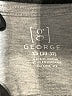 George Solid Gray Short Sleeve Turtleneck Size XS - photo 7