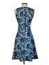 MICHAEL Michael Kors Print Blue Cocktail Dress Size 0 - photo 2