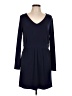 Charming Charlie Solid Blue Casual Dress Size L - photo 1