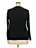 Karen Scott 100% Cotton Black Pullover Sweater Size 2X - photo 2