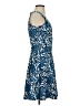 MICHAEL Michael Kors Print Blue Cocktail Dress Size 0 - photo 4