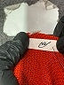 NY Collection 100% Acrylic Red Poncho Size 1X - photo 9