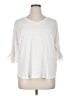 Ruby Rd. Ivory 3/4 Sleeve T-Shirt Size XL - photo 1