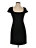 BCBG 100% Polyester Solid Black Casual Dress Size 2 - photo 1