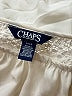 Chaps 100% Polyester Ivory Long Sleeve Blouse Size L - photo 7