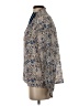 Rungolee 100% Silk Blue Long Sleeve Silk Top Size XS - photo 5