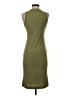 Nine West Solid Green Casual Dress Size XS - photo 2