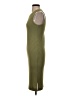 Nine West Solid Green Casual Dress Size XS - photo 5