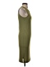 Nine West Solid Green Casual Dress Size XS - photo 4