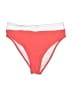 Cupshe Color Block Red Swimsuit Bottoms Size M - photo 1