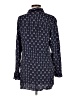 Soft Surroundings 100% Rayon Blue Long Sleeve Button-Down Shirt Size M - photo 2