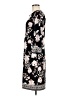 Sandra Darren Floral Black Casual Dress Size M - photo 5