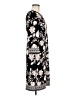Sandra Darren Floral Black Casual Dress Size M - photo 4
