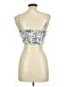 Bershka Silver Sleeveless Top Size M - photo 2