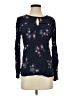 Burton 100% Viscose Black Long Sleeve Blouse Size S - photo 1