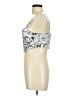 Bershka Silver Sleeveless Top Size M - photo 5