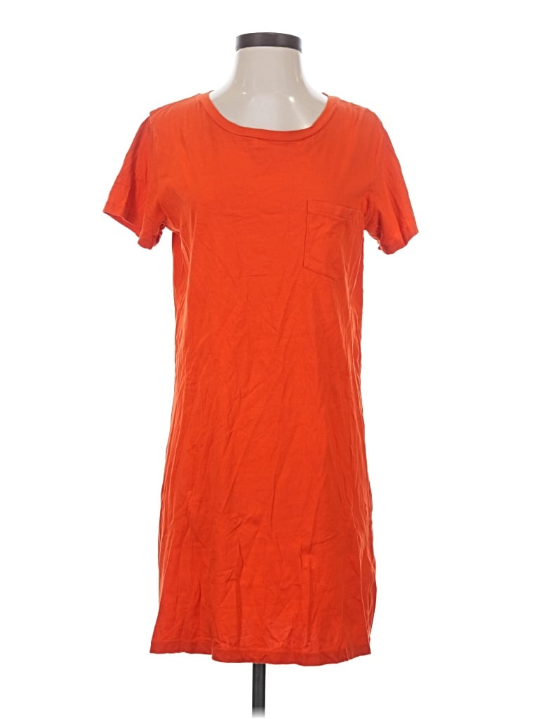 Pre-owned Jcrew Casual Dress In Orange