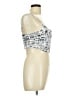 Bershka Silver Sleeveless Top Size M - photo 4