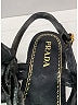 Prada 100% Leather Black Sandals Size EU 40 1/2 - photo 3