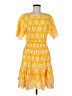 Tory Burch Yellow Casual Dress Size 8 - photo 1