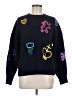 Boden Hearts Blue Pullover Sweater Size M - photo 1
