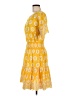 Tory Burch Yellow Casual Dress Size 8 - photo 5