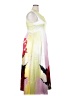 Unbranded Graphic Yellow Cocktail Dress Size XXL - photo 4
