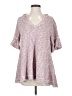 Easel 100% Rayon Purple Poncho Size S - photo 1