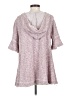 Easel 100% Rayon Purple Poncho Size S - photo 2