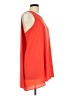 Peach Love 100% Polyester Orange Sleeveless Blouse Size S - photo 4
