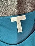 Leith 100% Polyester Solid Teal Casual Dress Size M - photo 7