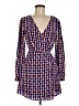 Forever 21 100% Polyester Hearts Blue Casual Dress Size M - photo 1