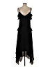 BCBGMAXAZRIA 100% Polyester Black Cocktail Dress Size XS - photo 2