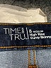Time and Tru 100% Polyester Solid Blue Jeans Size 8 - photo 7