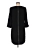Vince. 100% Polyester Solid Black Casual Dress Size 6 - photo 2