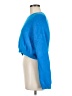 Zara Blue Long Sleeve T-Shirt Size M - photo 5