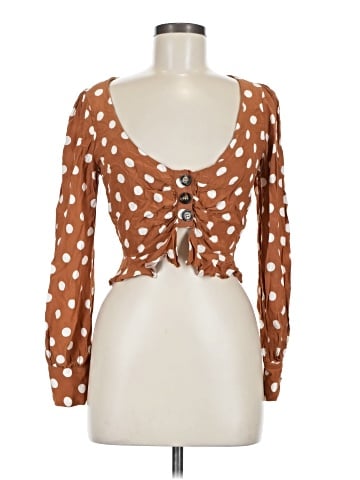 For Love & Lemons Long Sleeve Blouse (view 1)