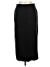 Zara Solid Black Formal Skirt Size L - photo 2