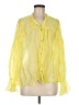 Assorted Brands Yellow Long Sleeve Blouse Size M (estimated) - photo 1