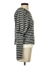 Saylor Silver Long Sleeve Top Size S - photo 4