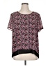 MICHAEL Michael Kors 100% Polyester Pink Short Sleeve Blouse Size XL - photo 1