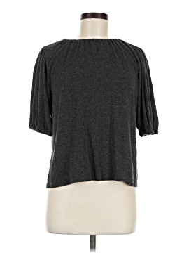 Velvet Short Sleeve Top (view 1)